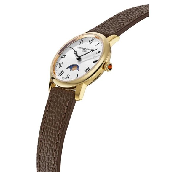 Frederique Constant Women's Classic Moon Phase Quartz Watch 30MM FC-206RS1S5 - Picture 5 of 5
